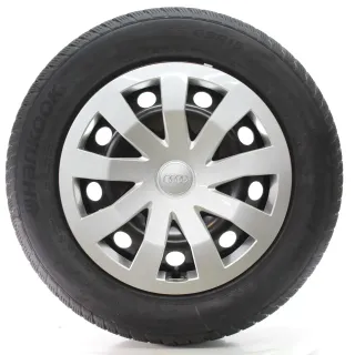 Audi A1 GB VW Polo 6 Winterräder Stahl Hankook 185/65R15 DOT25 2Q0601027AG/AS/BE - Bild 2