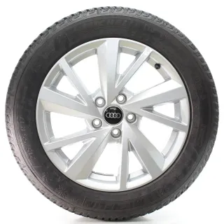 Audi Q2 GAB Winterräder 5-V-Speichen-Design Michelin 215/55R17 DOT25 81A601025C - Bild 1