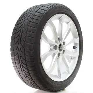 Audi A4 S4 8W Winterräder 10-Speichen V-Design 225/45R18 95H DOT24 8W0601025ED - Bild 6