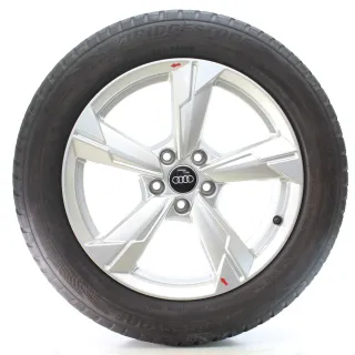 Audi A6 S6 4K C8 Winterräder 5-Arm Bridgestone 225/55R18 102V DOT25 4K0601025D - Bild 3