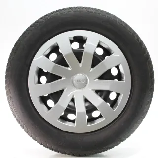 Audi A1 GB VW Polo 6 Winterräder Stahl Hankook 185/65R15 DOT25 2Q0601027AG/AS/BE - Bild 2