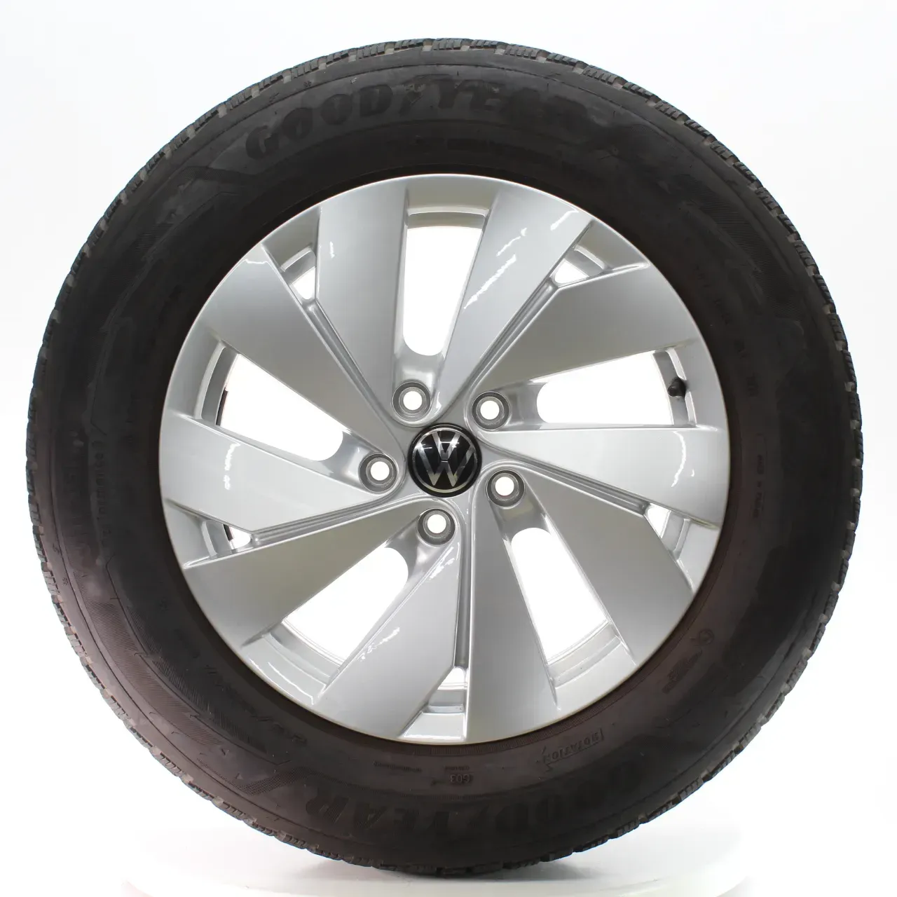 VW Tiguan CT1 Winterräder Belmont Goodyear 215/65R17 99H DOT25 571601025 - Bild 1