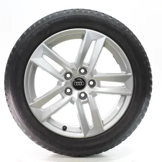 Audi A4 S4 8W Winterräder 5-Parallelspeichen Hankook 225/50R17 DOT25 8W0601025P - Bild 1