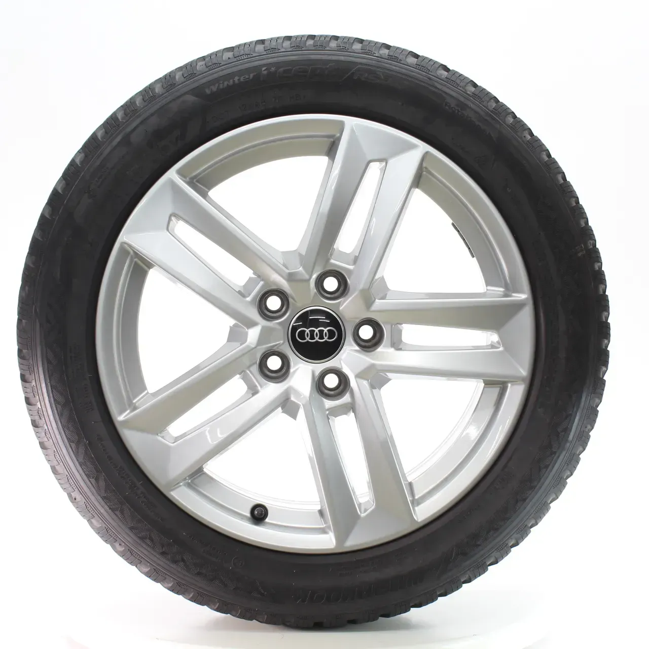 Audi A4 S4 8W Winterräder 5-Parallelspeichen Hankook 225/50R17 DOT25 8W0601025P - Bild 1