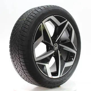 VW ID.3 E11 Winterräder Andoya Schwarz Glanz Goodyear 215/50R19 93T 10A601025/H - Bild 6