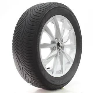VW T-ROC A11 D11 Winterräder Dijon Silber Michelin 215/55R17 94V 5G0601025K - Bild 6