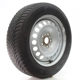 VW Caddy V SBA Winterräder Stahl Continental 205/60R16 96H DOT25 5R3601027/B - Bild 6