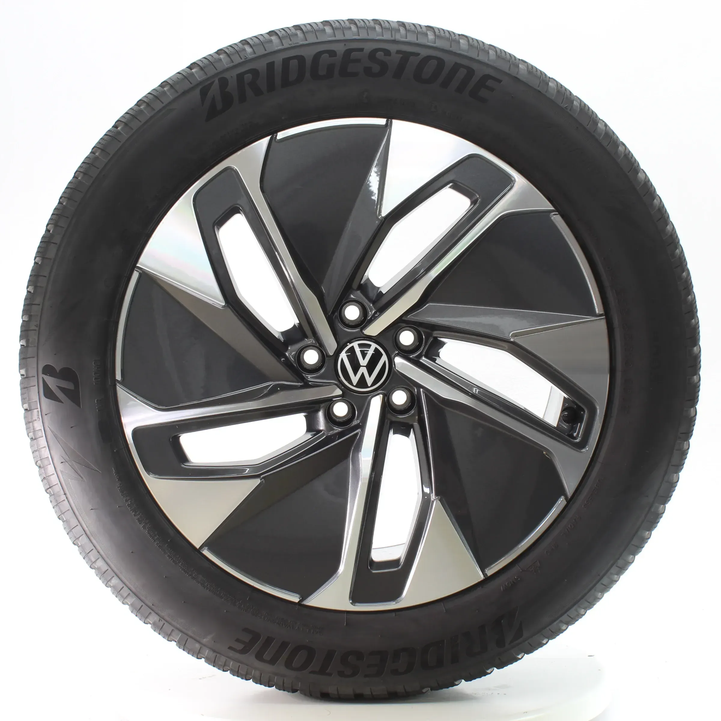 VW ID.4 E21 ID.5 E39 Winterräder Hamar Grau 235/55-255/50R19 DOT24 11A601025M - Bild 1