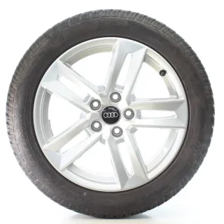 Audi A4 S4 8W Winterräder 5-Parallelspeichen Dunlop 225/50R17 DOT24 8W0601025P - Bild 4