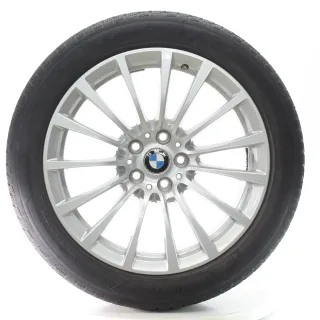 BMW 5er G30 G31 Winterräder Vielspeiche 619 Goodyear 245/45R18 DOT25 6861224 - Bild 1