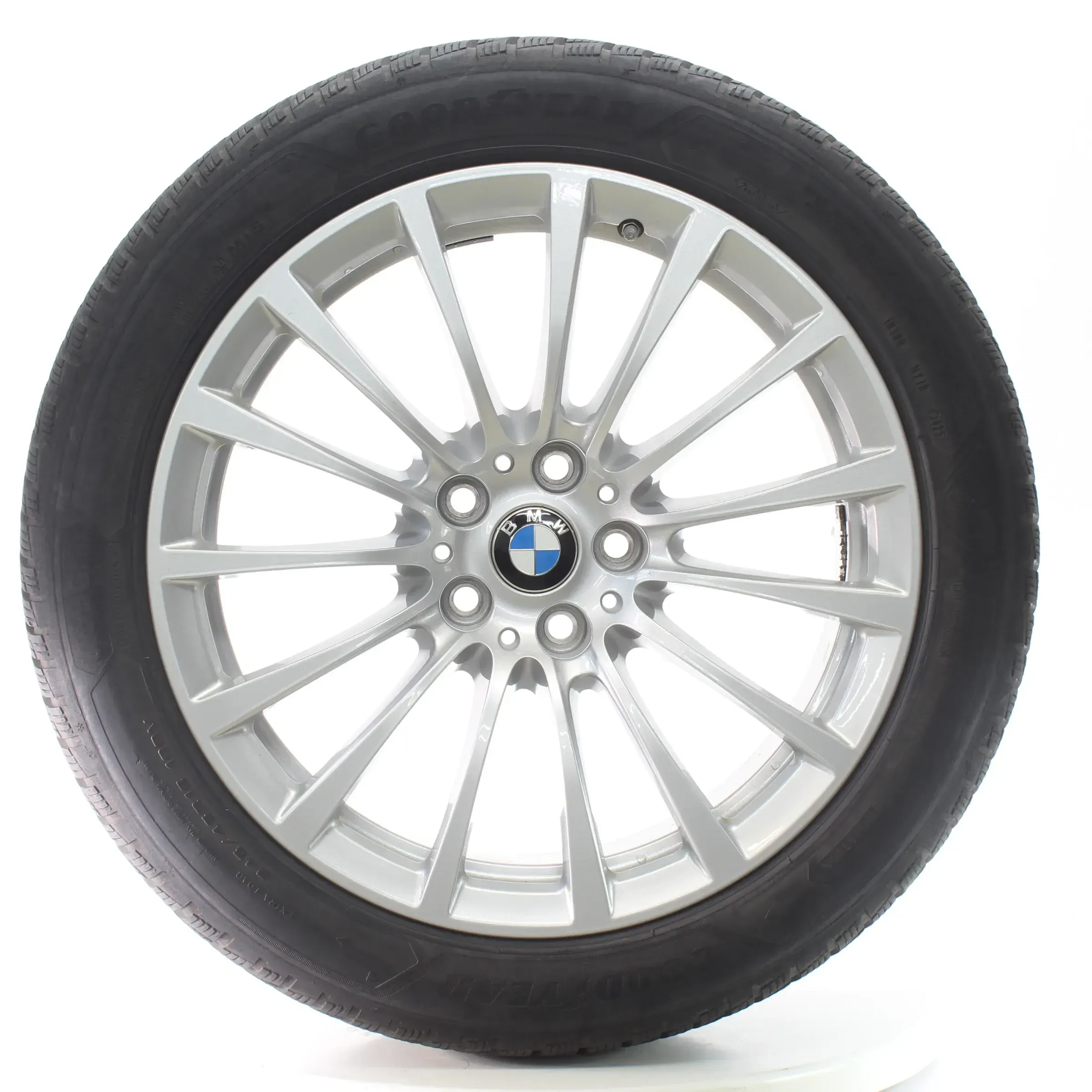 BMW 5er G30 G31 Winterräder Vielspeiche 619 Goodyear 245/45R18 DOT25 6861224 - Bild 1