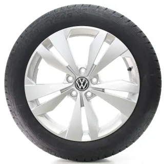 VW ID.3 E11 Winterräder Loen Goodyear SealTech 215/55R18 DOT24 NEU 10A071498 - Bild 3