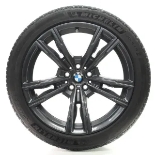 BMW M8 F91 F92 F93 Winterräder M Doppelspeiche 812 Grau 265/40R19 DOT22 8091267 - Bild 4