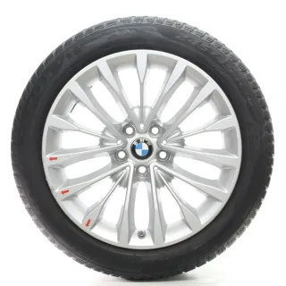 BMW 5er G30 G31 Winterräder W-Speiche 632 Pirelli 245/45R18 100V XL 6863418 - Bild 3