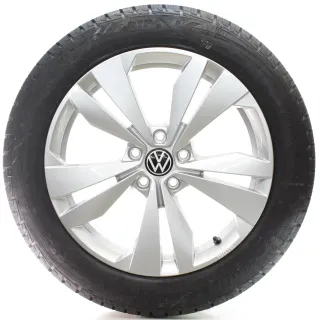 VW ID.3 E11 Winterräder Loen Goodyear SealTech 215/55R18 95T DOT24 NEU 10A071498 - Bild 3