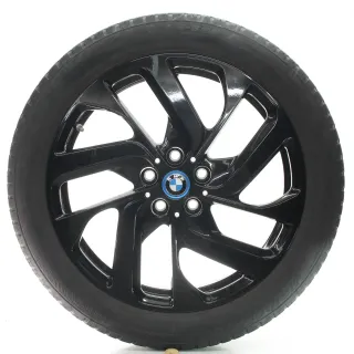 BMW I3 I01 Winterräder Turbinenstyling 428 Schwarz Bridgestone 155/70R19 6887937 - Bild 1
