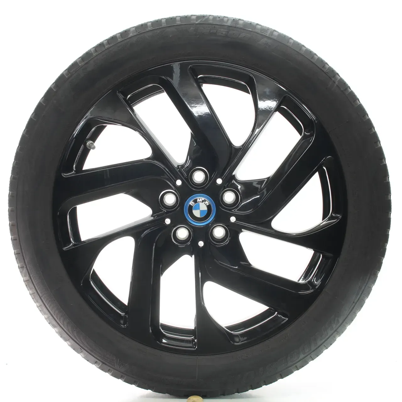 BMW I3 I01 Winterräder Turbinenstyling 428 Schwarz Bridgestone 155/70R19 6887937 - Bild 1