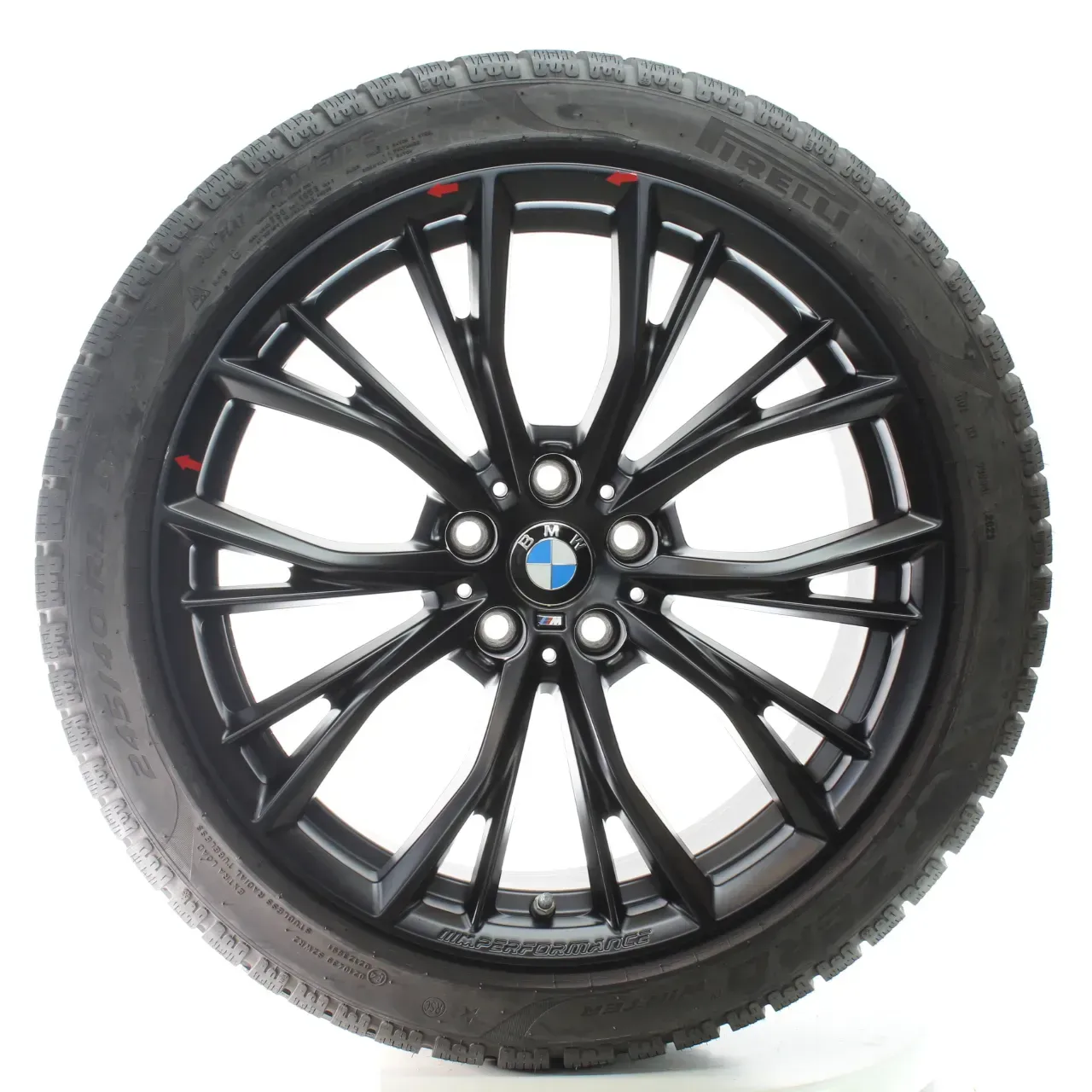BMW 5er G30 G31 Winterräder M Doppelspeiche 786 Pirelli 245/40R19 98H 6885455 - Bild 1