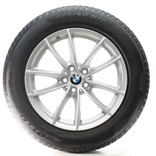 BMW X3 G01 X4 G02 Winterräder V-Speiche 618 Pirelli 225/60R18 104H DOT24 6880047 - Bild 3