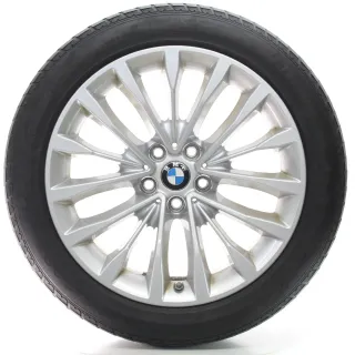 BMW 5er G30 G31 Winterräder W-Speiche 632 Goodyear 245/45R18 100V 6863418 - Bild 1