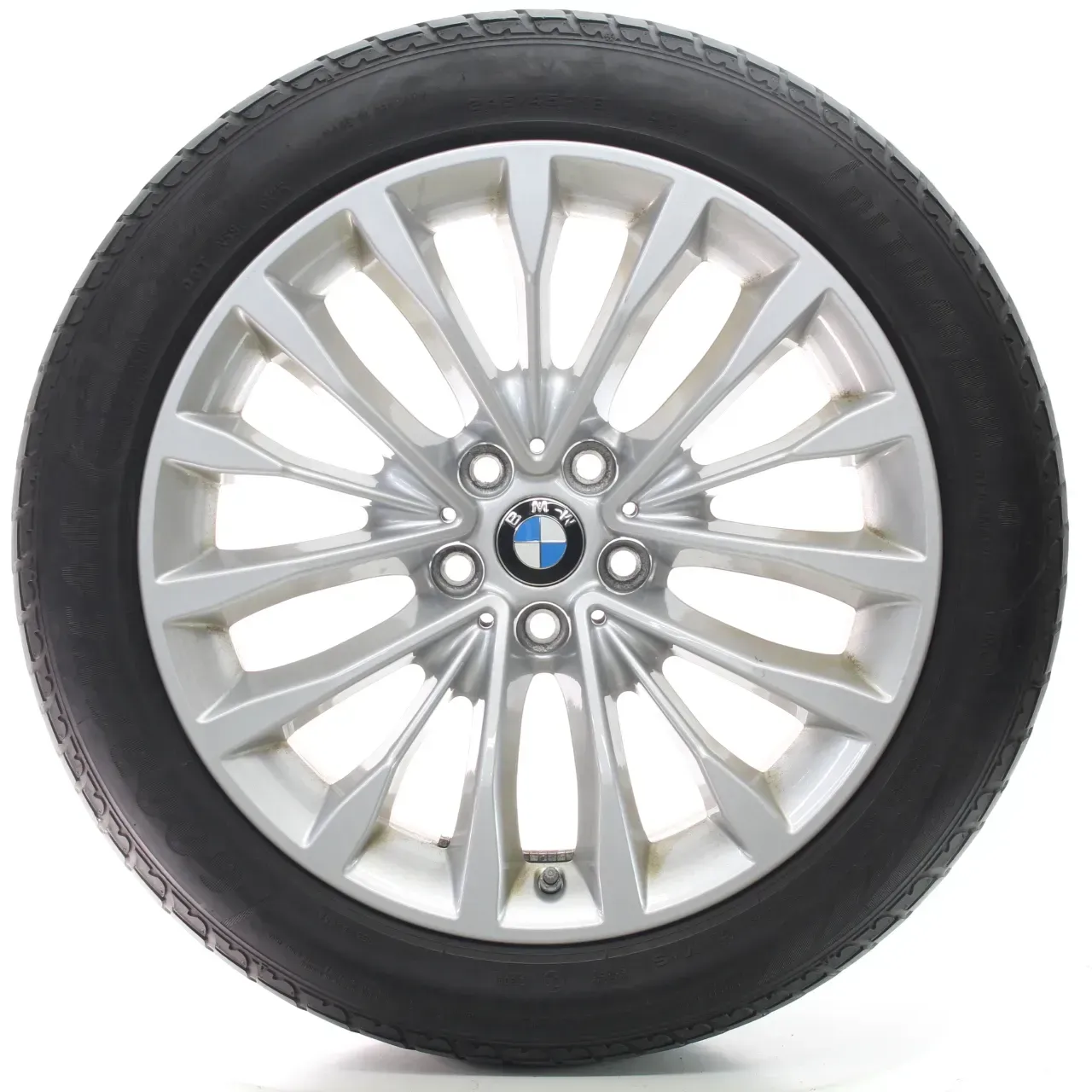 BMW 5er G30 G31 Winterräder W-Speiche 632 Goodyear 245/45R18 100V 6863418 - Bild 1
