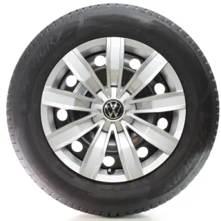VW Tiguan AD1 Audi Q3 F3 Winterräder Stahl 215/65R17 99H DOT24 5QF601027J/R/ - Bild 1