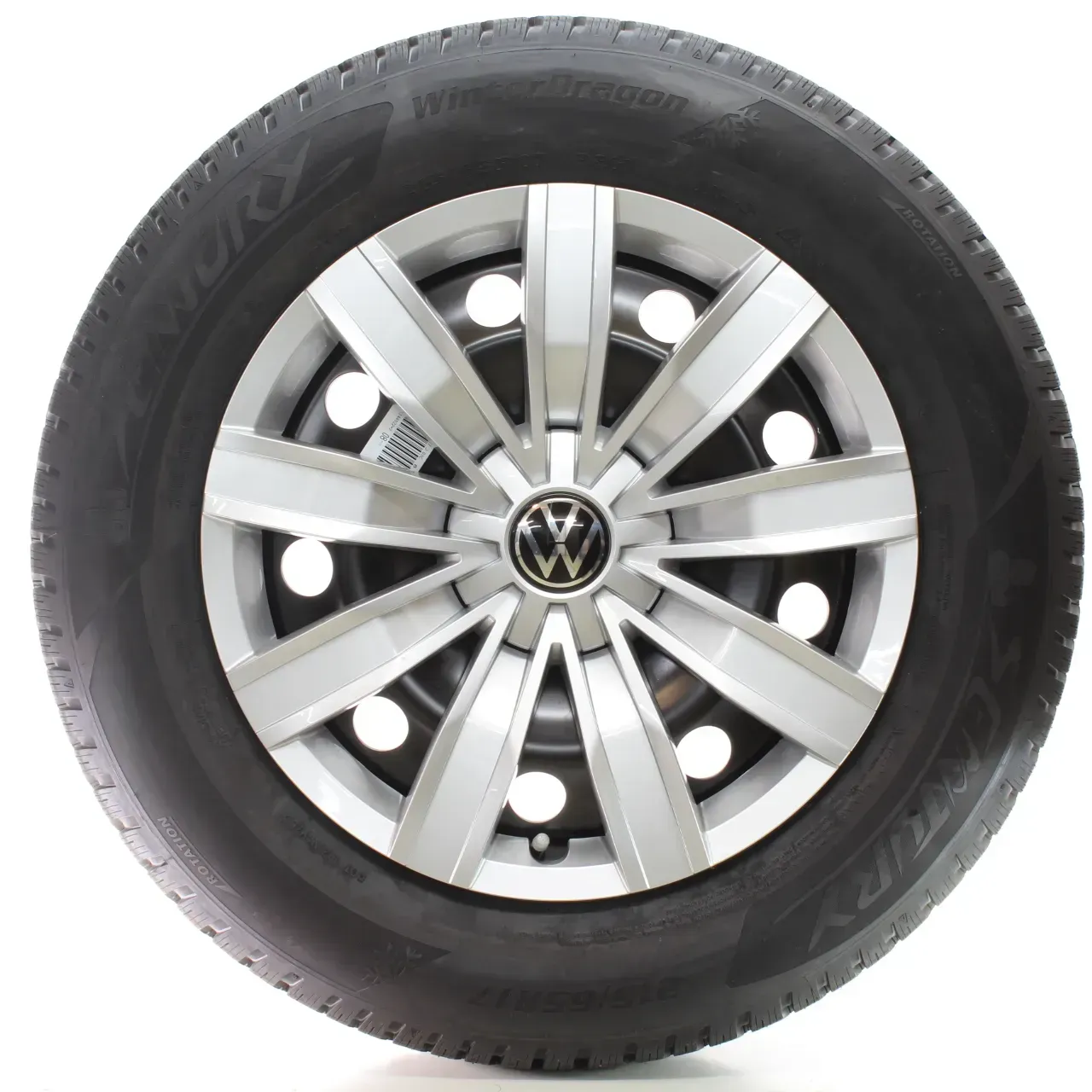 VW Tiguan AD1 Audi Q3 F3 Winterräder Stahl 215/65R17 99H DOT24 5QF601027J/R/ - Bild 1