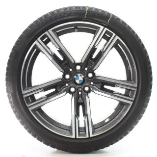 BMW 8er G14 G15 G46 Winterräder M Doppelspeiche 727 245/40-275/35R19 8090019 - Bild 3