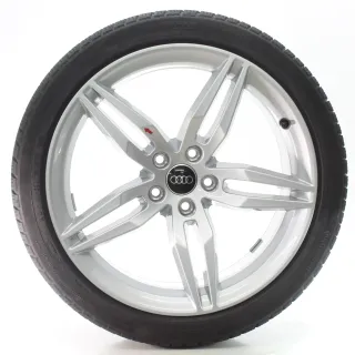 Audi A5 S5 F5 Winterräder 5-Arm-Doppelspeiche Conti 255/35R19 DOT24 8W0601025AM - Bild 5