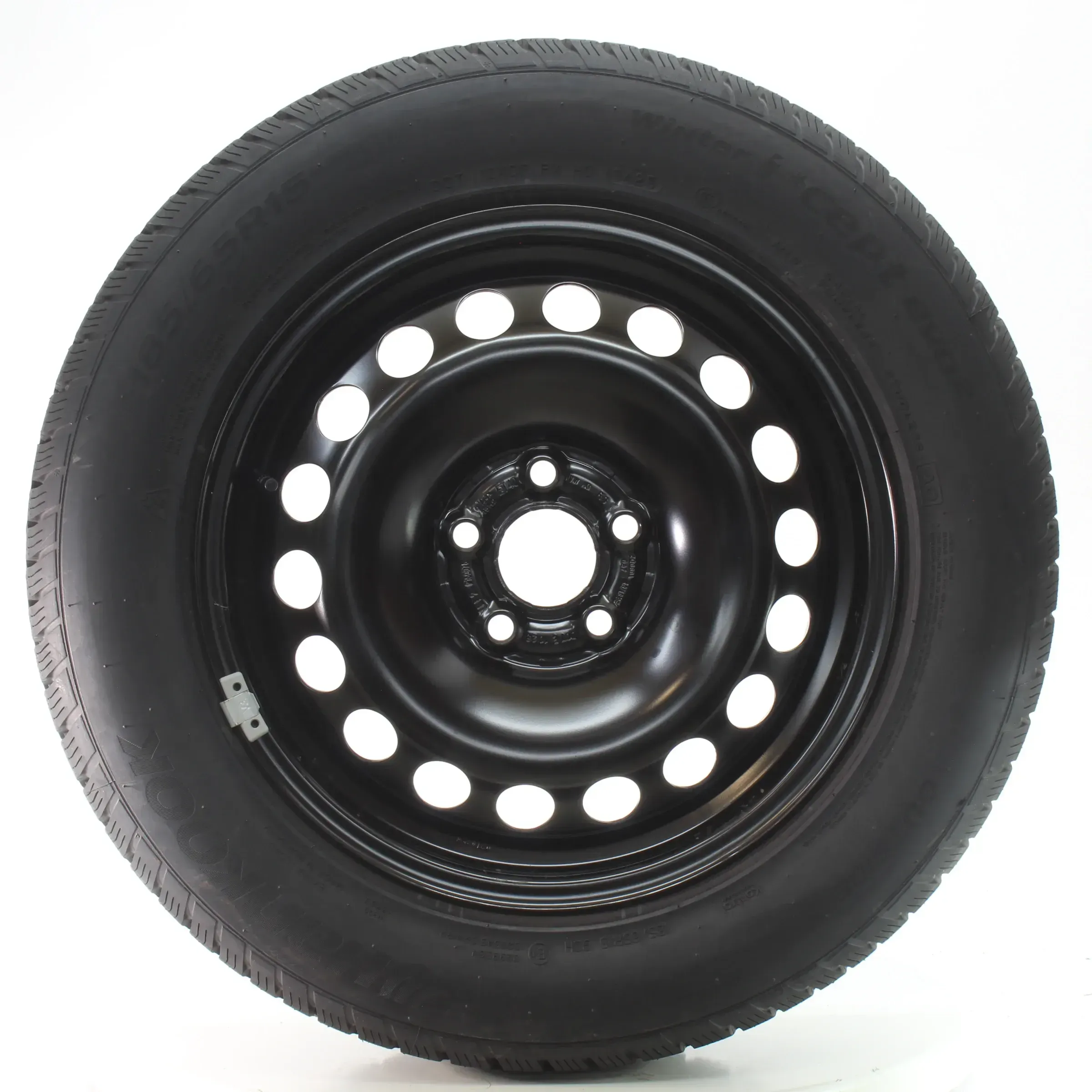 Audi A1 GB VW Polo 2G Winterräder Stahl Hankook 185/65R15 92H DOT25 2Q0601027AG - Bild 1