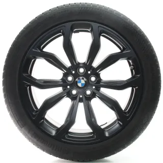 BMW X3 G01 X4 G02 Winterräder Y-Speiche 695 245/45-275/40R20 DOT23 6881208-9 - Bild 2