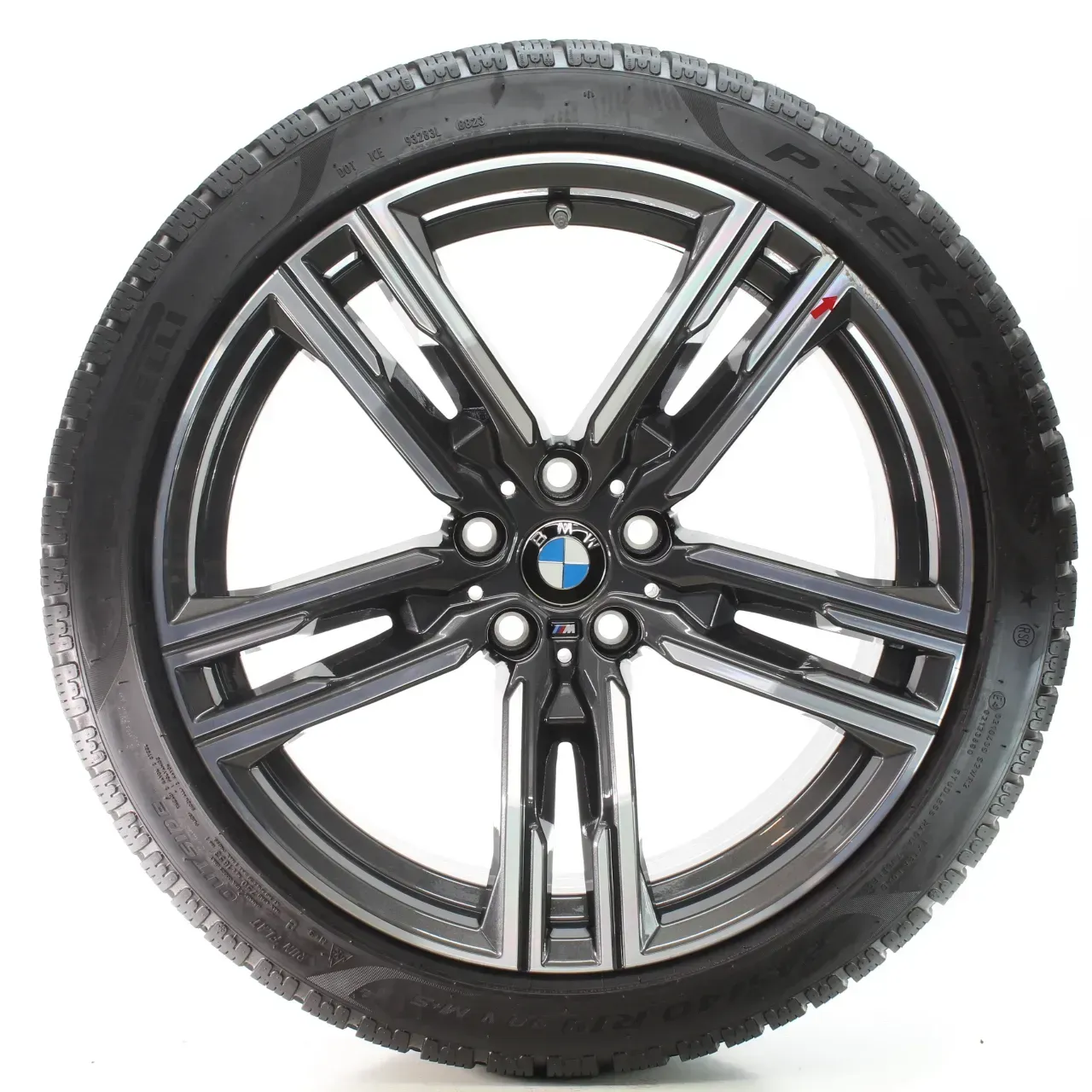 BMW 8er G14 G15 G46 Winterräder M Doppelspeiche 727 245/40-275/35R19 8090019-20 - Bild 1