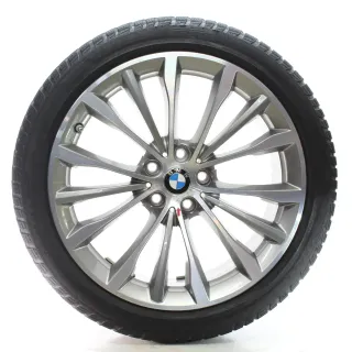 BMW 5er G30 G31 Winterräder 663 W-Speiche Pirelli 245/40R19 98V 6873942 - Bild 4