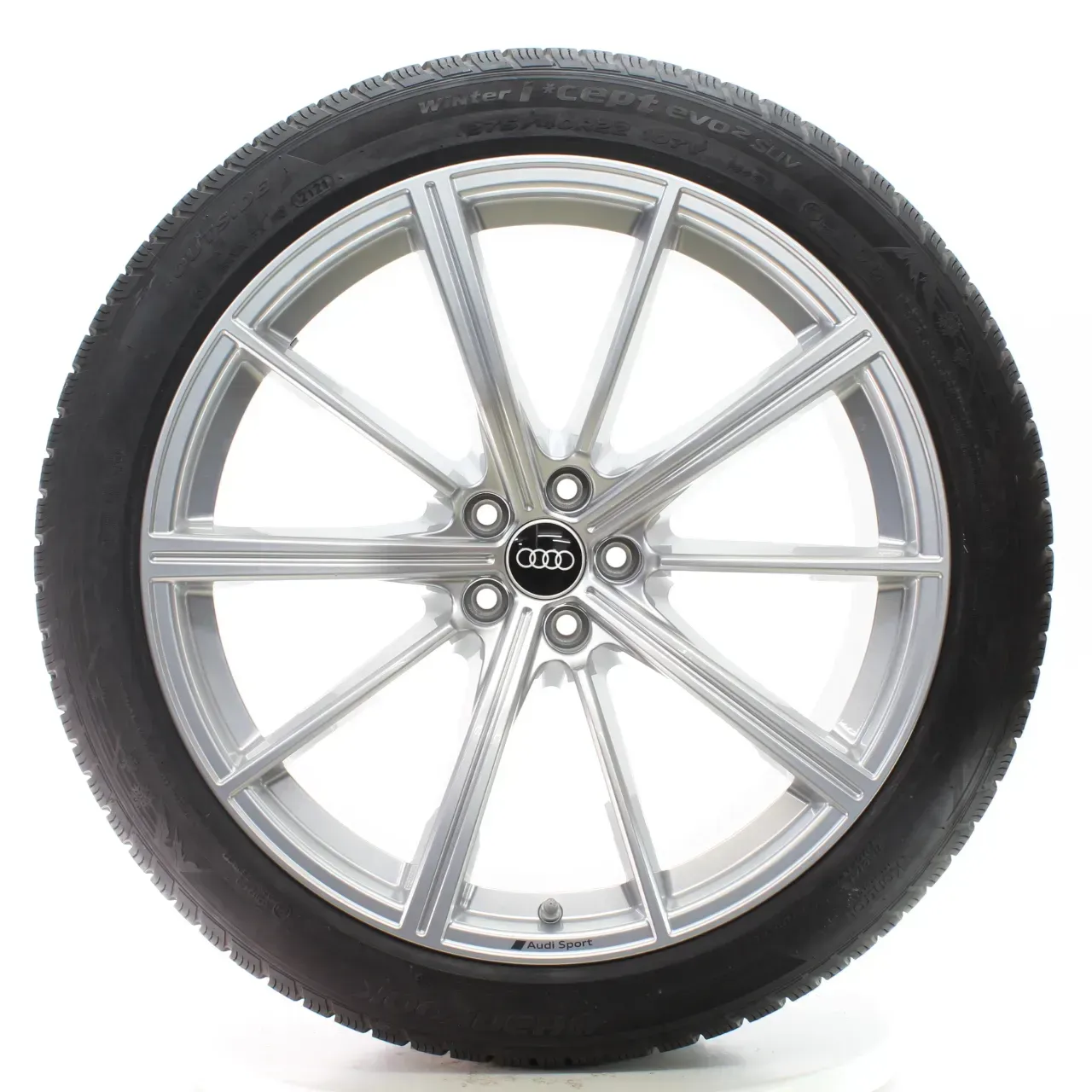 Audi RSQ8 4MN Winterräder 10-Speichen-Stern-Design Hankook 275/40R22 4M8601025AM - Bild 1