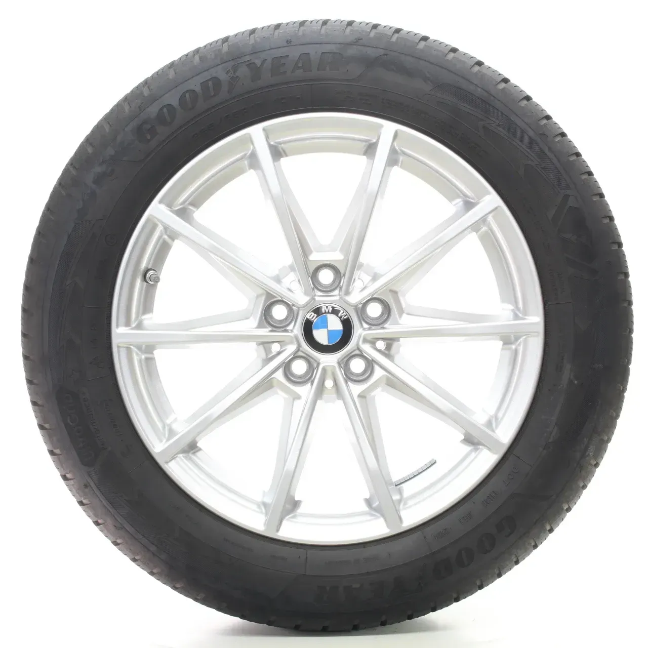 BMW 4er i4 G26 Winterräder V-Speiche 851 Goodyear 225/55R17 101H DOT24 6896762 - Bild 1