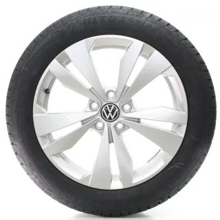 VW ID.3 E11 Winterräder Loen Goodyear SealTech 215/55R18 DOT24 NEU 10A071498 - Bild 4