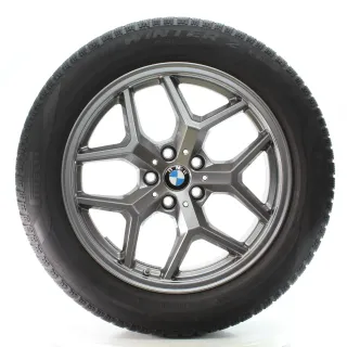 BMW 5er G60 G61 Winterräder Y-Speiche 932 Pirelli 225/55R18 DOT24 36115A324D5 - Bild 2