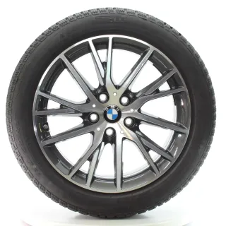 BMW 1er F40 2er F44 Winterräder Y-Speiche 489 Pirelli 195/55R17 DOT23 7849122 - Bild 1