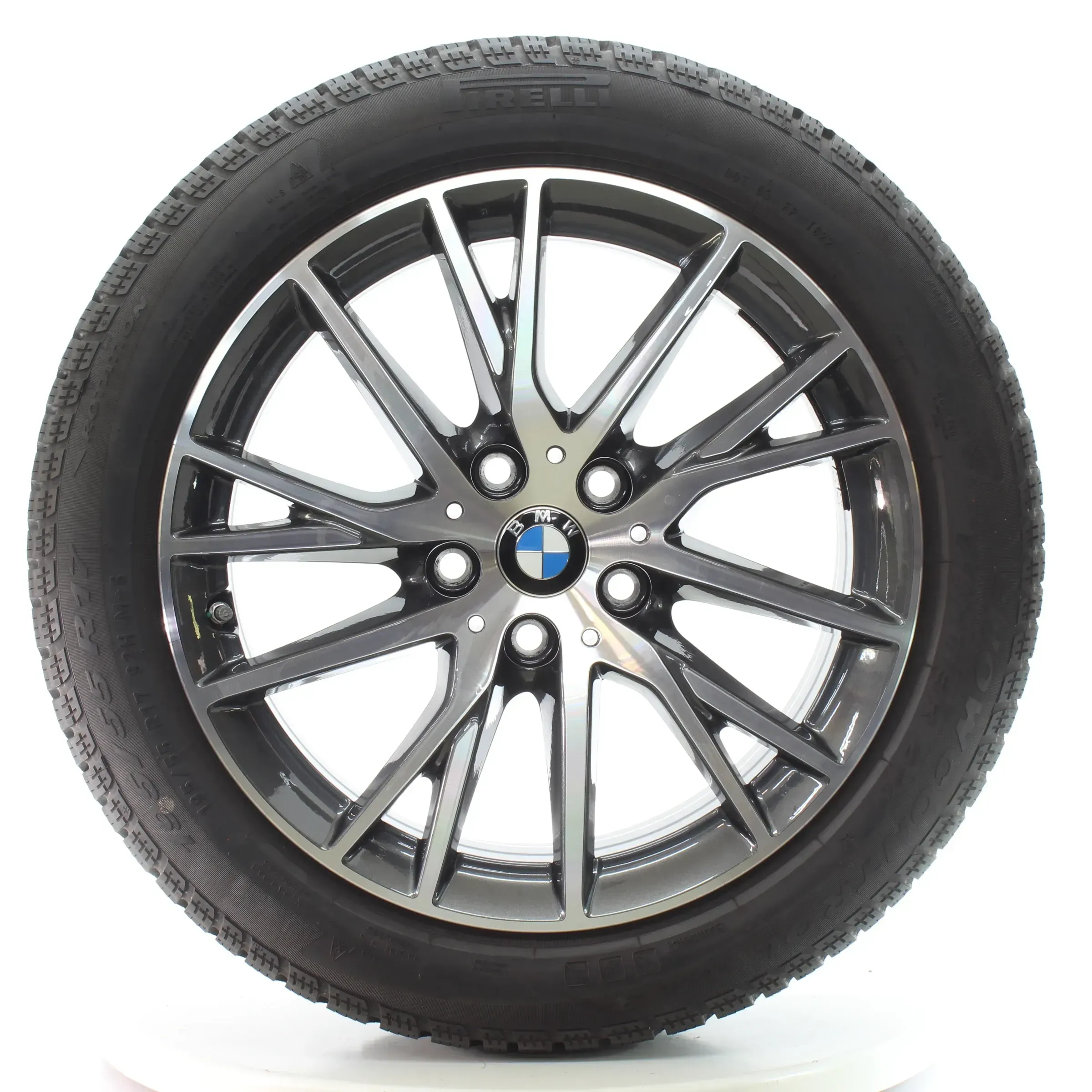 BMW 1er F40 2er F44 Winterräder Y-Speiche 489 Pirelli 195/55R17 DOT23 7849122 - Bild 1