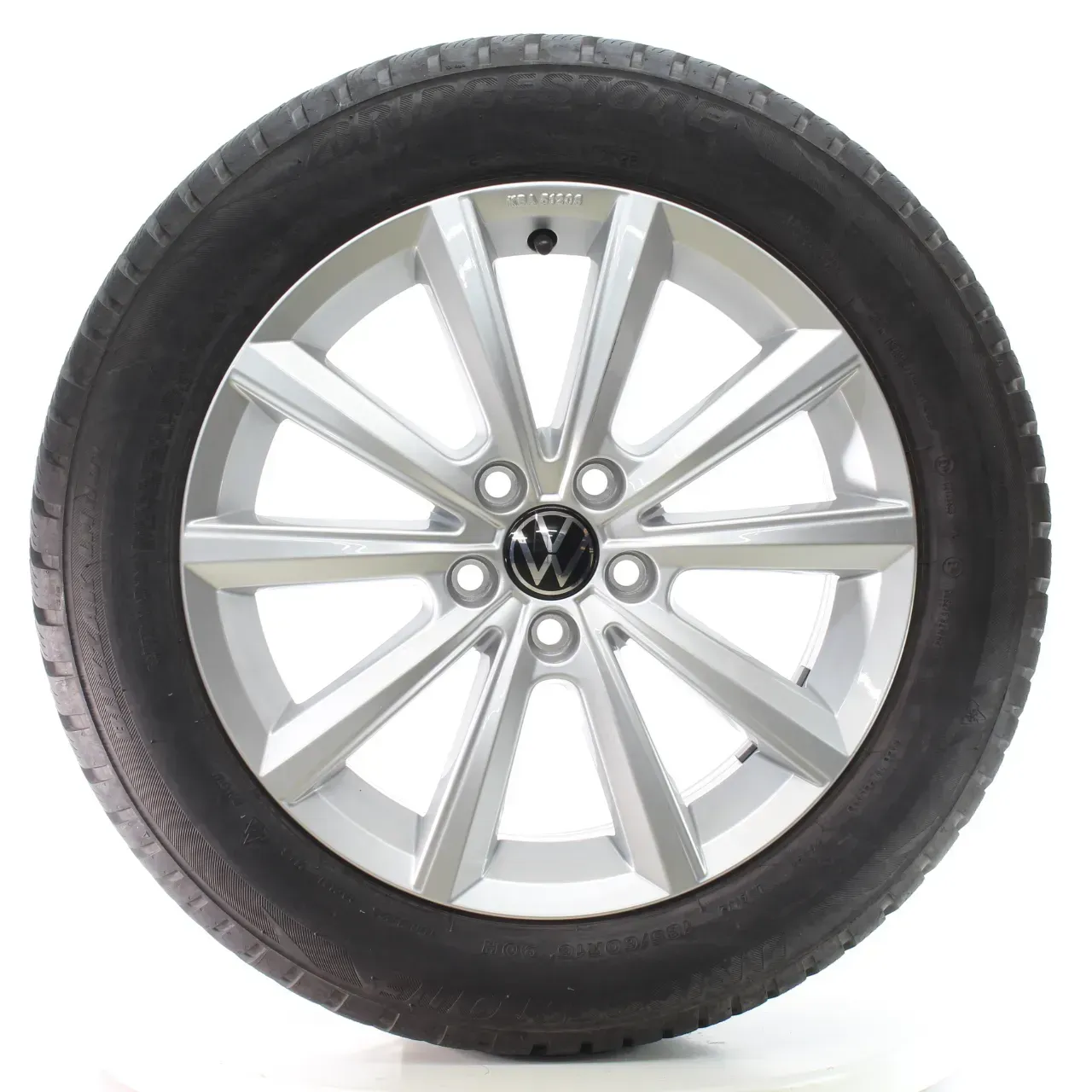 VW Polo VI 2G AW Winterräder Merano Bridgestone 185/60R16 90H DOT24 2G0071496 - Bild 1
