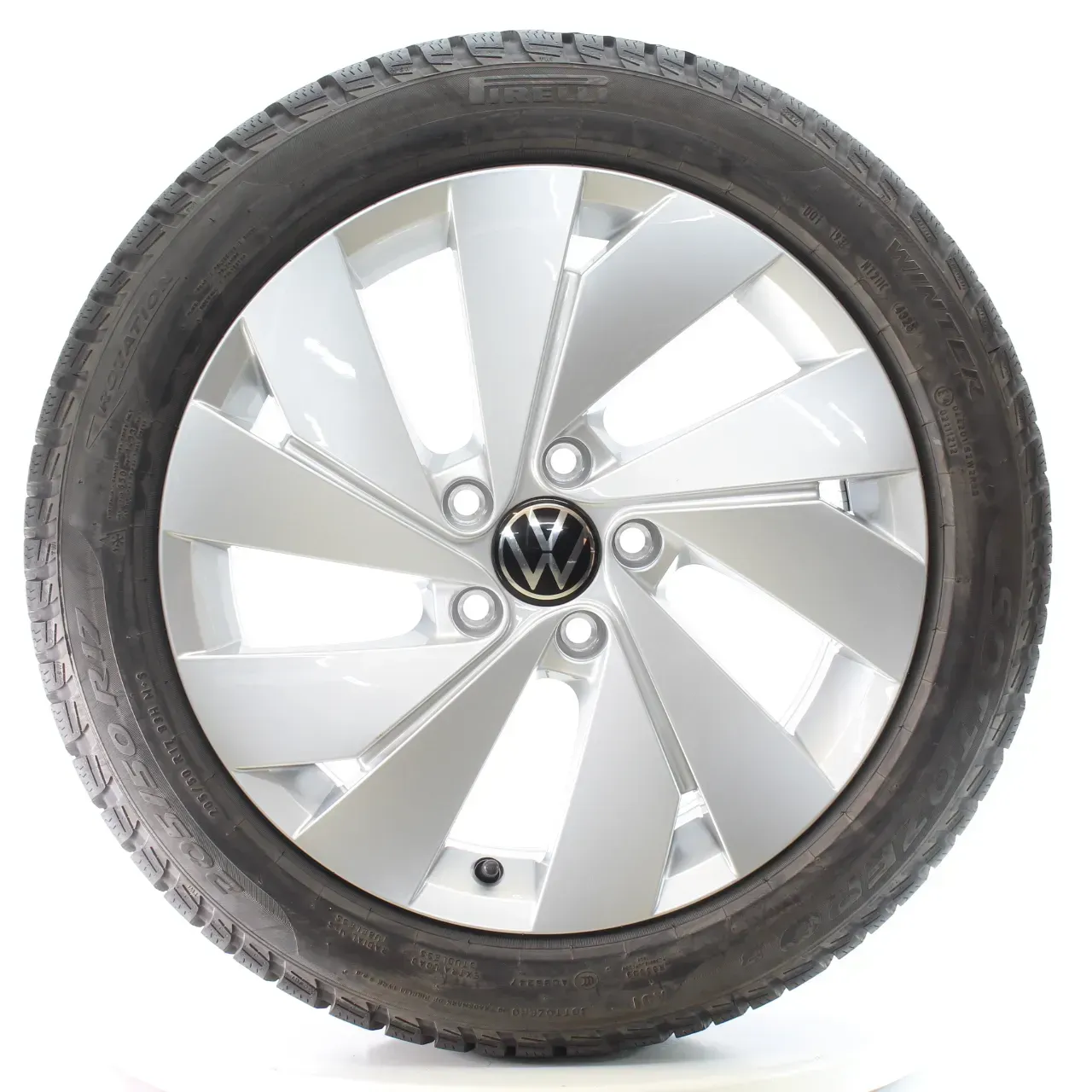 VW Golf 8 VIII CD1 CG5 Winterräder Belmont Pirelli 205/50R17 DOT25 5H0601025B - Bild 1