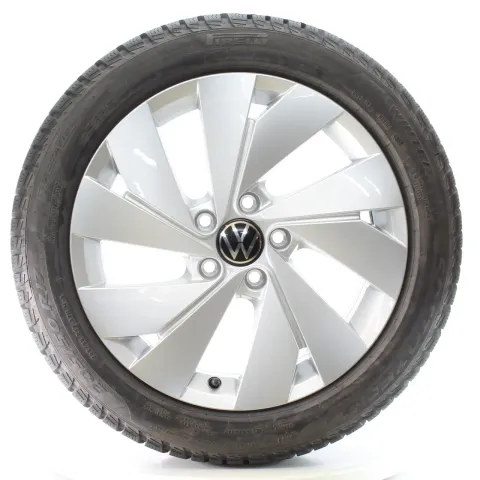 Background image for VW Golf 8 VIII CD1 CG5 Winterräder Belmont Pirelli 205/50R17 DOT25 5H0601025B