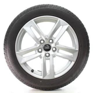 Audi A4 S4 8W Winterräder 5-Parallelspeichen Dunlop 225/50R17 DOT24 8W0601025P - Bild 4