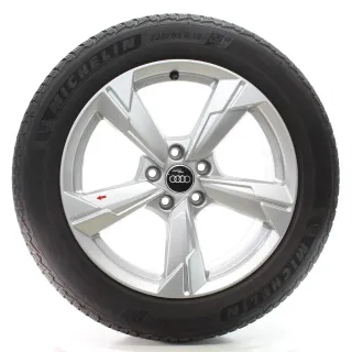 Audi A6 4K C8 Winterräder 5-Arm Michelin 225/55R18 102V DOT23 4K0601025D - Bild 3