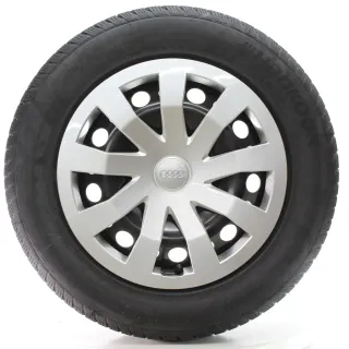 Audi A1 GB VW Polo 6 Winterräder Stahl Hankook 185/65R15 DOT25 2Q0601027AG/AS/BE - Bild 3
