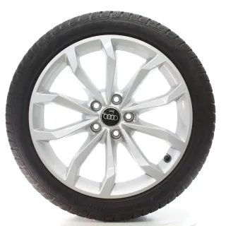 Audi A4 S4 8W Winterräder 5-V-Speichen Design 245/40R18 97V DOT23 8W0601025H - Bild 1
