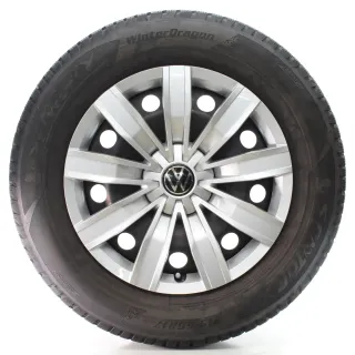 VW Tiguan AD1 Audi Q3 F3 Winterräder Stahl 215/65R17 99H DOT25 5QF601027J/R/T - Bild 1