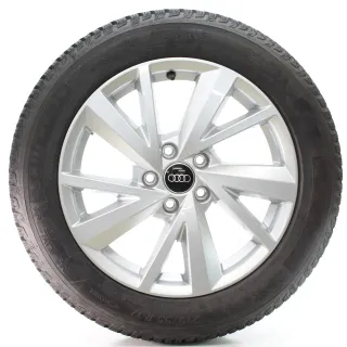 Audi Q2 GAB Winterräder 5-V-Speichen-Design Michelin 215/55R17 DOT25 81A601025C - Bild 2