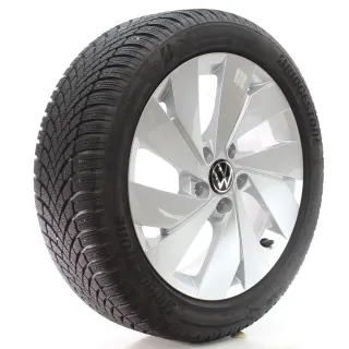 VW Golf 8 VIII CD1 Winterräder Belmont Bridgestone 205/50R17 DOT25 5H0601025B - Bild 6