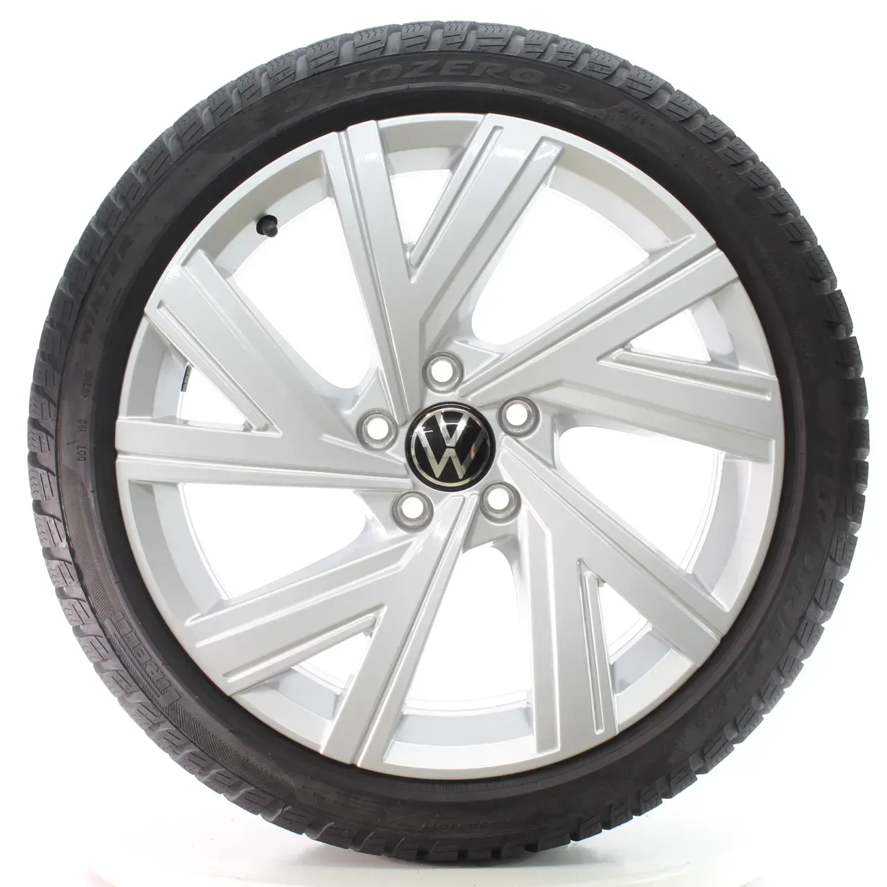 VW Golf 8 VIII GTD GTI R Winterräder Bergamo Pirelli 225/40R18 DOT25 5H0601025AB - Bild 1